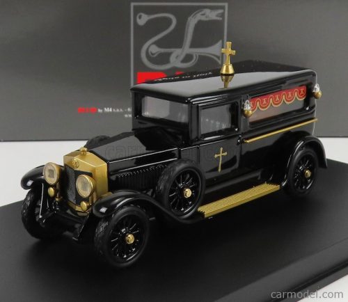 FIAT  519 CARRO FUNEBRE - HEARSE - FUNERAL CAR WITH COFFIN 1924  BLACK