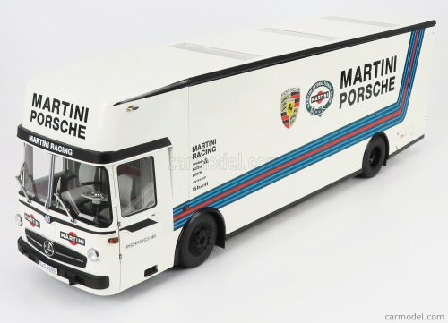 MERCEDES BENZ  O317 TRUCK CAR TRANSPORTER PORSCHE MARTINI RACING 1968