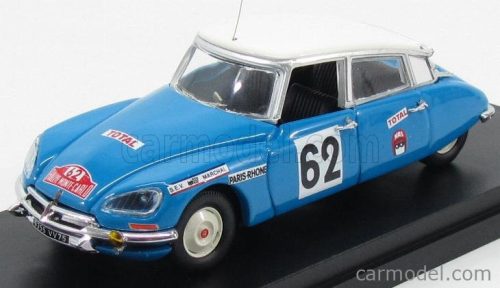 CITROEN  DS21 N 62 RALLY MONTECARLO 1970 SALOMON - SAINTIGNY  BLUE IVORY