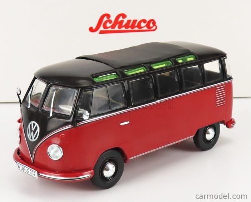 VOLKSWAGEN  T1b SAMBA MINIBUS 1962  RED BLACK