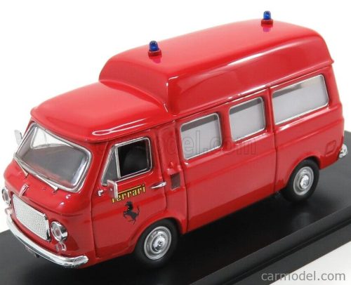 FIAT  238 MINIBUS TETTO ALTO 1965 AMBULANZA VIGILI DEL FUOCO PISTA FIORANO 1970