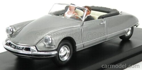 CITROEN  DS 19 CABRIOLET JUST MARRIED 1961 WITH FIGURES  GREY