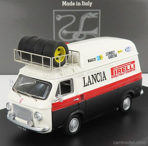 FIAT  238 VAN TETTO ALTO CON PORTAPACCHI - HIGH ROOF WITH RACK - ASSISTENZA RALLY LANCIA 1973