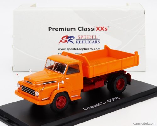 CSEPEL  D450B TRUCK CASSONE RIBALTABILE 2-ASSI 1965  ORANGE