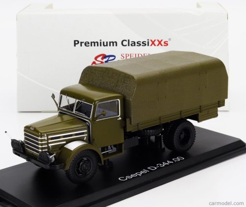 CSEPEL  D344 TRUCK TELONATO 2-ASSI 1961  MILITARY GREEN