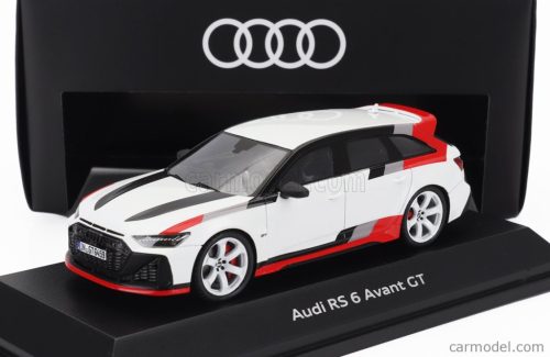 AUDI  A6 RS6 AVANT GT SW STATION WAGON 2023  WHITE RED GREY