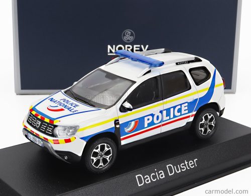 DACIA  DUSTER POLICE NATIONALE 2021  WHITE BLUE YELLOW