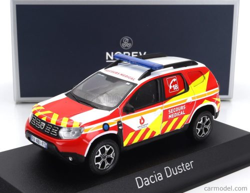 DACIA  DUSTER SAPEURS POMPIERS 57 MEDICAL 2020  RED YELLOW