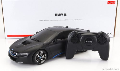 BMW  i8 COUPE 2018  MATT BLACK - távirányítós autó