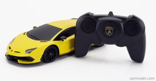 LAMBORGHINI  AVENTADOR SVJ 2018  YELLOW - távirányítós autó