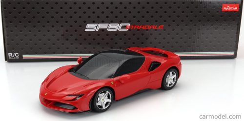 FERRARI  SF90 STRADALE HYBRID 1000hp 2019  RED - TÁVIRÁNYÍTÓS AUTÓ