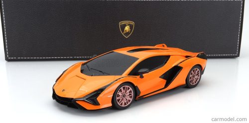 LAMBORGHINI  SIAN FKP 37 HYBRID 2020  ORANGE BLACK - TÁVIRÁNYÍTÓS AUTÓ