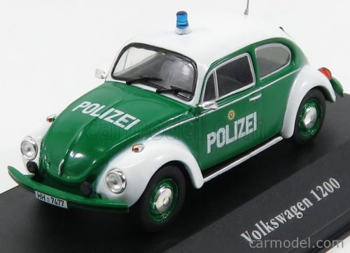 VOLKSWAGEN  BEETLE 1200 POLIZEI 1977  GREEN WHITE