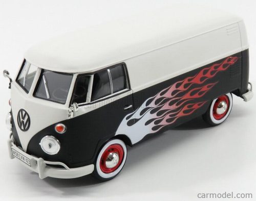 VOLKSWAGEN  T1 TYPE 2 VAN CUSTOM GARAGE 1962  MATT BLACK WHITE