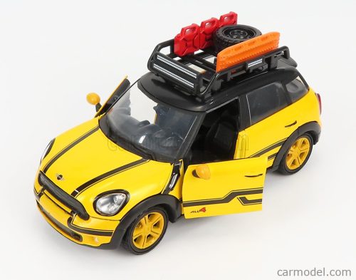 MINI  COOPER S COUNTRYMAN WITH ROOF RACK 2011  YELLOW BLACK