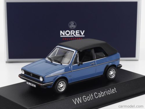 VOLKSWAGEN  GOLF CABRIOLET OPEN 1981  BLUE