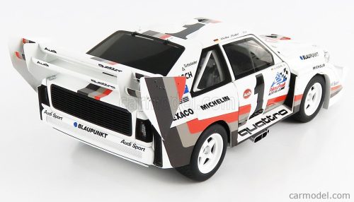 AUDI  QUATTRO SPORT S1 N 1 WINNER RALLY PIKES PEAK HILL CLIMB 1987 W.ROHRL  YELLOW WHITE RED