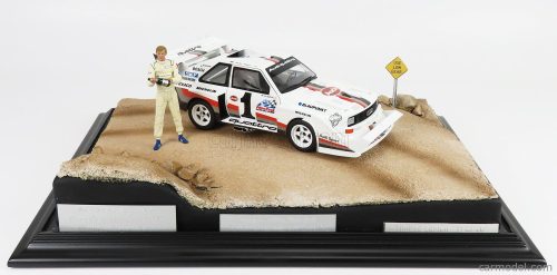 AUDI  QUATTRO SPORT S1 N 1 WINNER RALLY PIKES PEAK HILL CLIMB 1987 W.ROHRL - WITH FIGURE