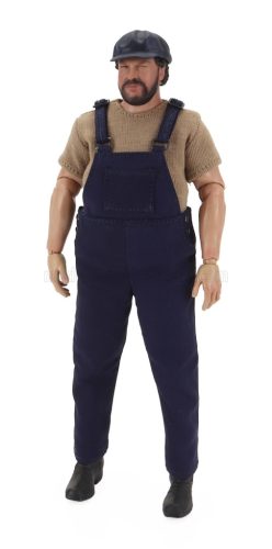 FIGURES  VERSION-A - BUD SPENCER ACTION FIGURE - TV SERIES - ALTRIMENTI CI ARRABBIAMO  BLUE