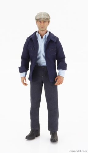 FIGURES  VERSION-A - TERENCE HILL SMALL ACTION FIGURE - TV SERIES - ALTRIMENTI CI ARRABBIAMO  BLUE