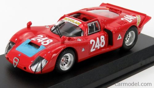 ALFA ROMEO  33.2 N 248 TARGA FLORIO 1969 PINTO - ALBERTI  RED