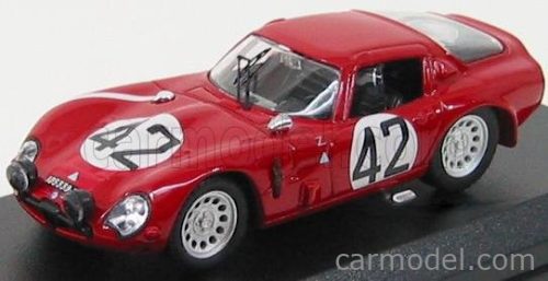 ALFA ROMEO  TZ2 N 42 24h LE MANS 1965 ZUCCOLI - GEKY