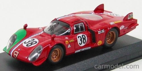 ALFA ROMEO  33.2 LM N 38 LE MANS 1969 GOSSELIN - BURGOIGNI