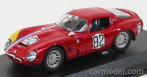 ALFA ROMEO  TZ2 N 82 NURBURGRING 1967 TROSCH-PILETTE