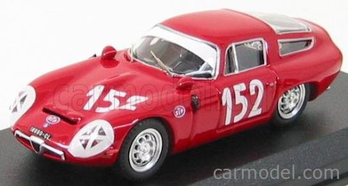 ALFA ROMEO  TZ1 N 152 TARGA FLORIO 1970 GIUGNO - SUTERA