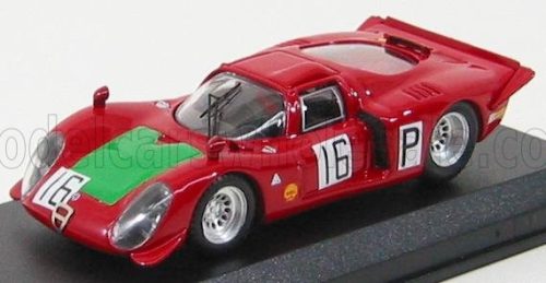 ALFA ROMEO  33.2 N 16 NURBURGRING 1968 GIUNTI - GALLI  RED GREEN