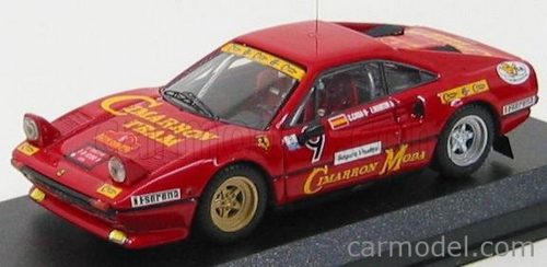 FERRARI 308GTB N 9 RALLY CATALUNYA 1985 C.CABA