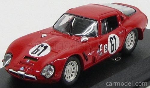 ALFA ROMEO  TZ2 COUPE N 61 SEBRING 1966 T.ZECCOLI