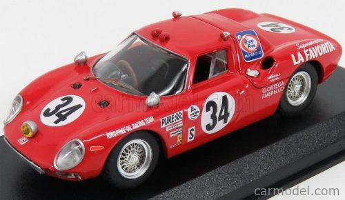 FERRARI  250LM N 34 WINNER CLASS 24h DAYTONA 1968 GUNN - ORTEGA - MERELLO