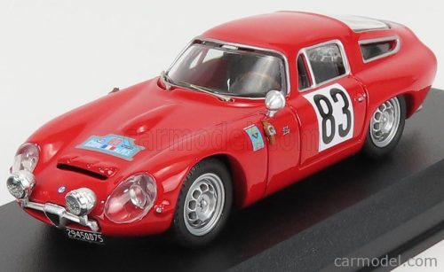 ALFA ROMEO  TZ1 N 83 WINNER COUPE DES ALPES 1964 G.AUGIAS