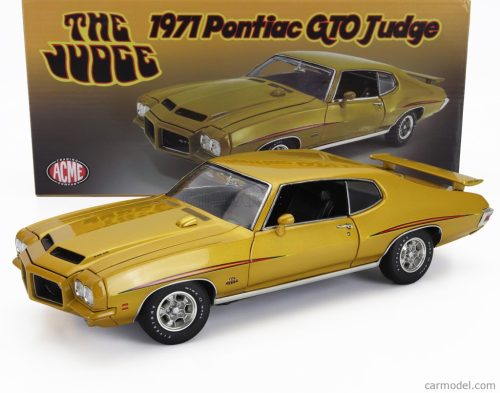 PONTIAC  GTO JUDGE COUPE 1971  GOLD MET