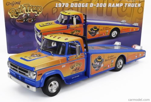 DODGE D-300 TRUCK RAMP CAR TRANSPORTER RAT TRAP 1970