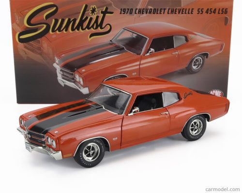 CHEVROLET  CHEVELLE SS 454 COUPE SUNKIST 1970  ORANGE BLACK