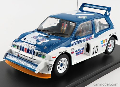 MG  METRO 6R4 MOBIL N 10 RALLY RAC GB 1985 T.POND - R.ARTHUR  BLUE WHITE