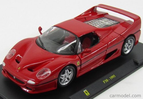 FERRARI  F50 1995 - CON VETRINA - WITH SHOWCASE  RED