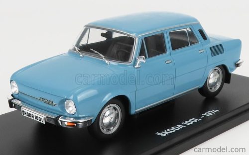 SKODA  100L 1974  LIGHT BLUE