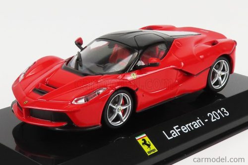 FERRARI  LAFERRARI 2013 - CON VETRINA - WITH SHOWCASE  RED BLACK