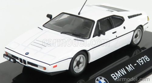 BMW  M1 1978 - CON VETRINA - WITH SHOWCASE  WHITE