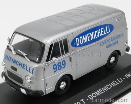 FIAT  1100T VAN SERVIZIO ASSISTENZA AUTOCARRI DOMENICHELLI 1965  SILVER