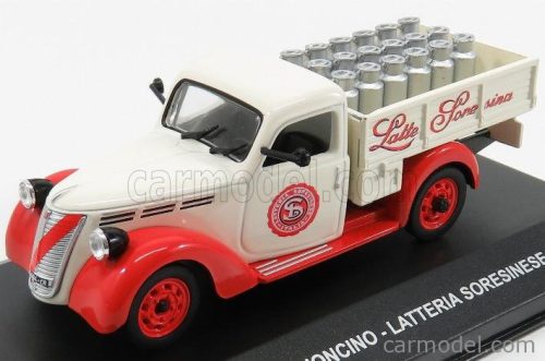 FIAT  1100 ELR PICK-UP LATTERIA SORESINESE 1952  WHITE RED