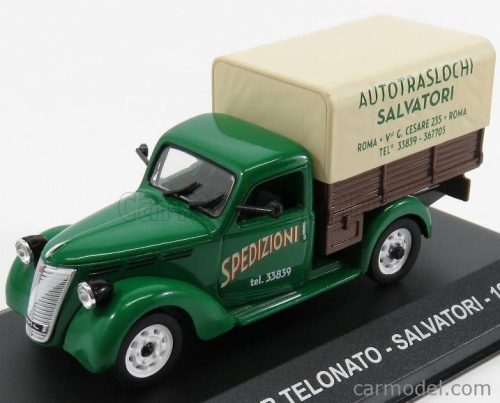 FIAT  1100 ELR PICK-UP TELONATO SALVATORI 1952  GREEN BROWN BEIGE