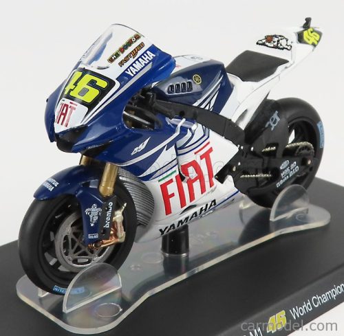 YAMAHA  YZR M1 N 46 MOTOGP SEASON 2007 VALENTINO ROSSI  WHITE BLUE