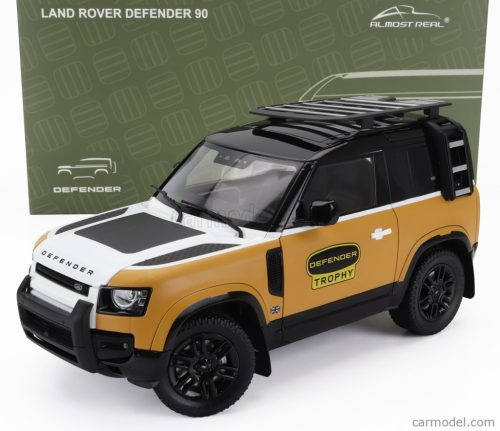 LAND ROVER  NEW DEFENDER 90 TROPHY EDITION 2023  YELLOW WHITE BLACK