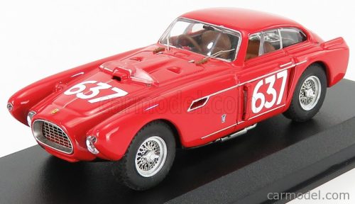 FERRARI  340 MEXICO N 637 MILLE MIGLIA 1952 E.CASTELLOTTI - G.REGOSA  RED