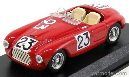 FERRARI  166MM 2.0L V12 SPIDER TEAM J.A.PLISSON N 23 24h LE MANS 1949 J.LUCAS - P.L.DREYFUS "FERRET"  RED