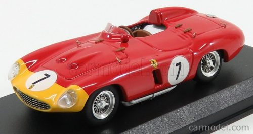 FERRARI  857S ch.0578 N 7 5th 1000km PARIS-MONTHLERY 1956 DE PORDAGO - HILL